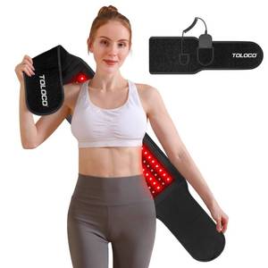 lot 4963 image: TOLOCO Red Light Therapy Belt, Infrared Light Therapy Wrap for Body, Red Light Therapy Device, Light Therapy Device