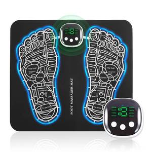 lot 4985 image: Phixnozar EMS Foot Massager Mat -Foot Massager Pad, Muscle Relaxation, Foldable Legs & Feet Massager Pad with 15 Modes,TENS (ModeKTR-2493)
