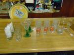 (15) ct. mixed lot glassware; Lipton, the Filling Station, and others