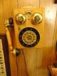 Wooden reproduction phone Austin