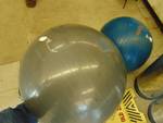 (2) ct. lot exercise balls