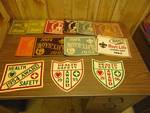 (13) ct. lot BSA banner patches 