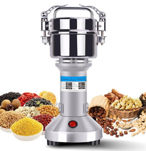 lot 10020 image: Electric Grain Mill Grinder Spice Grinder Flour Mill Wheat Cereals Herb Pulverizer for Kitchen,150g High Speed Dry Spice Grinder Machine