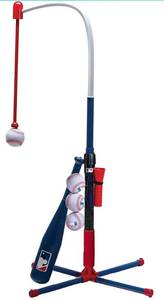 lot 10055 image: Franklin Sports Grow-with-Me Kids Baseball Batting Tee  Stand Set for Youth  Toddlers - Youth Baseball, Softball  Teeball Hitting Tee Set for Boys  Girls