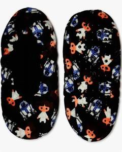 lot 10104 image: Disneys Star Wars Fuzzy Babba Slipper Socks
