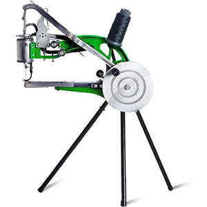 lot 11105 image: KEKEROSS Manual Leather Sewing Machine Hand Shoe Cobbler Stitching Repair Mending Machine Patcher Dual Cotton Nylon Line Sewing Machine
