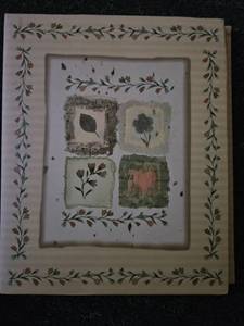 lot 12034 image: Mead Fashion Telephone Address Book 3 Ring Design Chosen For You 7 x 9 - Address