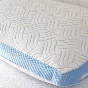lot 12049 image: Cooling Pillow for Hot Sleepers - Queen Pillow for Side and Back Sleeper - Adjustable Bed Pillows - Shredded Memory Foam Cooling Gel Pillow with Extra Fill