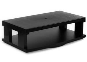 lot 23296 image: Aleratec Adjustable Swivel Stand, 360° Degree Rotating, Anti Slip Platform, TV Computer Monitor Stability - 21 Inch