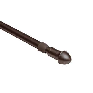lot 27524 image: 28-48 Cafe Curtain Rod Bronze - Room Essentials