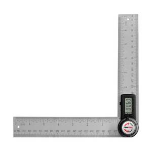 lot 1734 image: GemRed 82305 Digital Angle Finder GemRed Protractor Stainless steel 7inch 200mm (Black Button)