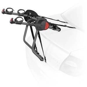lot 1751 image: Bell Cantilever 200 2-Bike Trunk Rack. Fits Most Cars, SUVS and Minivans - Black - Retail $83.07
