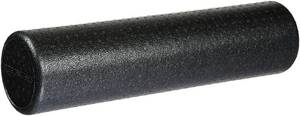 lot 1761 image: Amazon Basics High-Density Round Foam Roller for Exercise and Recovery - 24-Inch, Black
