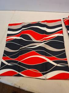 lot 1800 image: Decorative Pillow Covers, Set of 4, 16x16, Zipper Enclosure
