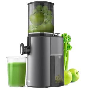 lot 1824 image: Cold Press Juicer, 4.1 Extra Large Feed Chute Fit Whole Fruits & Vegetables, 350W Professional Slow Masticating Juicer Machines, Easy to Clean��Max��