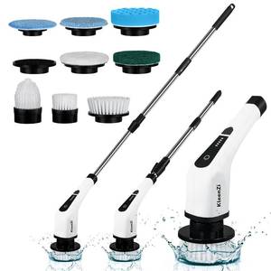 lot 1841 image: Spin Scrubber Electric 8 In 1 Electric Cleaning Brush, Cordless Shower Scrubber, Adjustable Handle Power Scrubbers, Electric Scrubber for Cleaning Bathroom with Dual Speed, Spin Scrubber Cleaner Brush