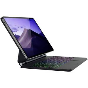 lot 1851 image: doqo for Samsung Galaxy Tab S9S9 FES8S7 PlusS7 FE Keyboard case 12.4�� Magnetic Case with Keyboard Built-in Touchpad Bluetooth Backlit Floating Cantilever Stand Slim Protective Cover Folio Black