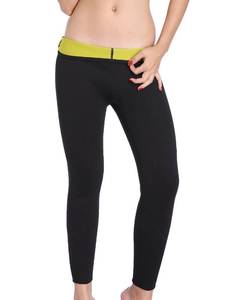 lot 1852 image: ValentinA Long Slimming Pants Weight Loss Hot Thermo Sweat Sauna Neoprene Body Shapers Black 3X-Large,Black,3X-Large