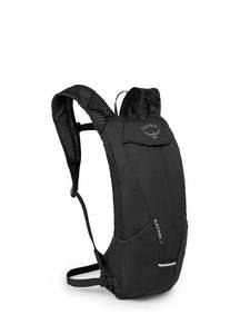 lot 1875 image: Osprey Katari 7L Mens Biking Backpack with Hydraulics Reservoir. Designed For Carrying Hydration and Essential Gear. Black