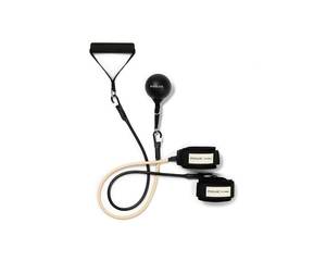 lot 1903 image: Pvolve P.3 Trainer- Home Gym Fitness Equipment Resistance Band with Ankle Strap and Weight System