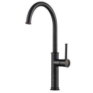 lot 1907 image: KRAUS Sellette Kitchen Bar Faucet, Oil Rubbed Bronze Finish, KPF-1681ORB