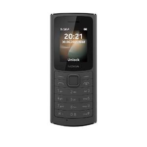 lot 1928 image: Nokia 110 4G  GSM Unlocked Mobile Phone  Volte  Black  International Version  Not AT&TCricketVerizon Compatible