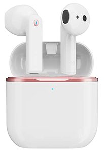 lot 1929 image: Wireless Earbuds Bluetooth Earbuds Wireless Headphones IPX5 Waterproof Earphones Noise Cancelling Headset Deep Bass Long Battery Bluetooth Headphones with Mic for iPhone Android