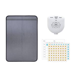 lot 60398 image: Bedwetting Alarm Pad for Children, USB Rechargeable, Pee Alarm with Music Optional and Volume Control, Potty Training Urinary Mat for Children - Retail $129.99