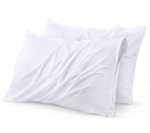 lot 60433 image: Utopia Bedding Waterproof Pillow Protector Zippered (2 Pack) Standard � Bed Bug Proof Pillow Encasement 20 x 26 Inches