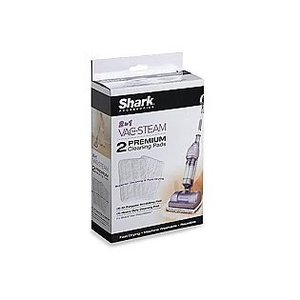 lot 60461 image: Shark XT2010wm Vac-then-Steam Mop Replacement Pads 2-Pack