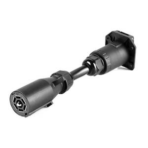 lot 60462 image: 7 Way Connector Adapter with Power Switch Replace 2021132201 Camera Adapter System 7 Pin Adapter for RV Trailer Camera System