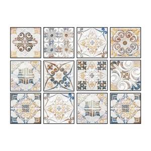 lot 60518 image: Adreamer90 Decorative Tile Stickers 5.91x5.91 for Kitchen, Laundry,Shower, Self Stick Art Decor Tile Cover Up Stickers Stick On Backsplash Wall Tile