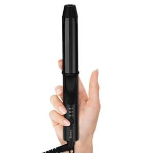 lot 60519 image: Travel Curling Iron Dual Voltage, 1 Inch Mini Curling Iron Travel Size with 3 Adjustable Temp, Ceramic Mini Hair Curler with Keratin&Argan Oil Infuse, Travel Size Curling Iron with Storage Bag