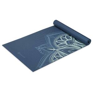 lot 60545 image: Gaiam Yoga Mat Premium Print Non Slip Exercise & Fitness Mat for All Types of Yoga, Pilates & Floor Workouts, Cool Mint Point, 68 inch L x 24 inch W x 5mm Thick