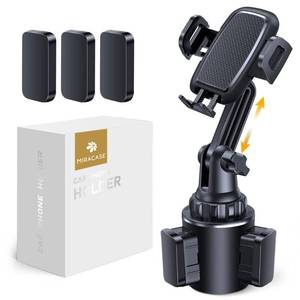 lot 60548 image: Miracase Cup Holder Phone Mount for Car, Universal Phone Holders for Your Car, Long Neck Adjustable Car Cup Cell Phone Mount for iPhone Samsung Google and All 4.0-7.0 inches Smartphones