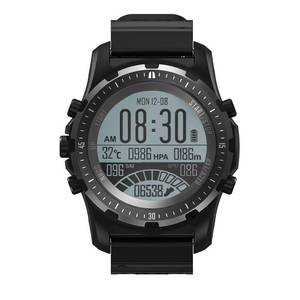 lot 60622 image: Multisport GPS Hiking Sport Watches for Men Military Watches with Compass, Features GLONASS, Pedometer, Barometer, Sleeping Monitor, Black - Retail $125.7