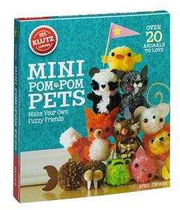 lot 60625 image: Klutz Mini Pom-Pom Pets 8 Length x 1.25 Width x 9 Height