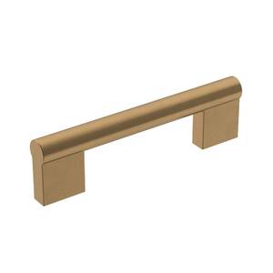 lot 60626 image: Amerock  Cabinet Pull  Champagne Bronze  3-34 inch (96 mm) Center-to-Center  Versa  1 Pack  Drawer Pull  Cabinet Handle  Cabinet Hardware