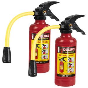 lot 60627 image: ArtCreativity Fire Extinguisher Squirt Toy for Kids (Set of 2)  7� Water Gun with Realistic Design  Fun Outdoor Summer Toys for Boys and Girls  Great Fireman Toy for ChildrenNovelty Gag Gift Item