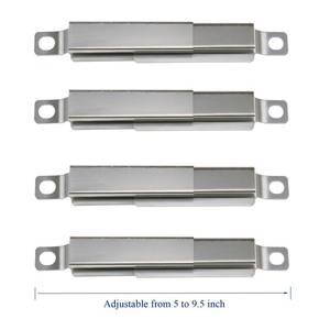 lot 60694 image: Utheer Universal Adjustable Crossover Tubes 5 up to 9.5 Inch for Nexgrill 720-0830h and Charbroil 463344116, 463241113, 463449914, 463436215, 463244011, Thermos 461442114