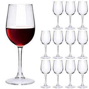 lot 60700 image: Ufrount Red Wine Glasses Set,10 OZ Clear Wine Glass with Stem,Premium Crystal Long Stemware Elegant White Wine Glassware for Drinking,Wine,Restaurants,Parties,Wedding,12 Pack