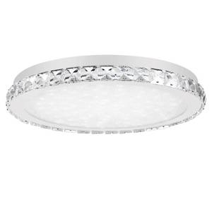 lot 60708 image: Krychiler Crystal Ceiling Light LED Flush Mount Lighting, 20 inch Modern Ceiling Light Fixture for Living Room, Dimmable Crystal Fixture Bedroom Lighting for Kitchen,Bathroom,Hallway - Retail $139.98