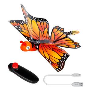 lot 60765 image: Zing Go Go Bird - Remote Control Flying Toy - Looks and Flies Like A Real Butterfly - Great Starter RC Toy for Boys and Girls (Butterfly)