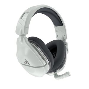 lot 60768 image: Turtle Beach Stealth 600 Gen 2 Wireless Gaming Headset for PS5, PS4, PS4 Pro, PlayStation, & Nintendo Switch with 50mm Speakers, 15-Hour Battery life, Flip-to-Mute Mic, and Spatial Audio - White - Retail $99.57
