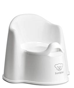 lot 7672 image: BabyBj�rn Potty Chair, WhiteGray