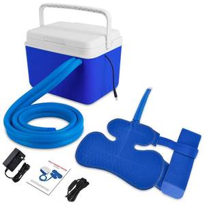 lot 7678 image: Ice Machine for Shoulder After Surgery, Okyna Cold Therapy System with Timer, Shoulder Ice Cold Therapy Machine, Shoulder Compression Pad, Strong Cryotherapy Pain Relief for Post-Surgery Care Cooler