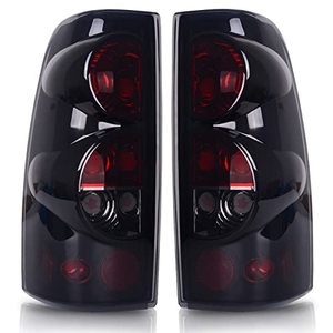 lot 7694 image: AUTOSAVER88 Tail Lights Assembly Compatible with 1999-2006 Chevy Silverado 1500 2500 35002007 Silverado with Classic Body Style 1999-2002 GMC Sierra 1500 2500 3500 OE ReplacementSmoke Lens