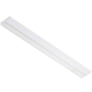 lot 7698 image: LAGOM 22 Direct Wire Dimmable LED Under Cabinet Lights, Selectable 2700K4000K5000K, Selectable Brightness, White Finish, UC0122WH27