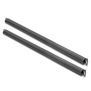 lot 7744 image: Pair of 180 lbs Heavy Duty Garage Door Extension Springs Stretch Spring,High Precision Electrophoresis Black Coated for Corrosion Resistance,MIN 18000 Cycles for 7ft Garage Door Springs Replacement