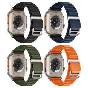 lot 15321 image: Honeystraper Alpine Loop Compatible with Apple Watch Ultra 2Ultra Band 49mm 45mm 44mm 42mm for Men, Nylon Sport Bands Strap with Titanium G-Hook for iWatch Ultra Series 9 8 7 6 5 4 3 2 1 SE
